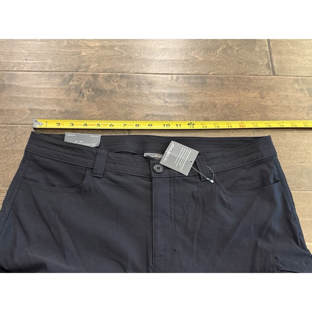 Eddie Bauer Womens Slightly Curve Straight Convertible Pants Size 14 NWT $80 - Picture 5 of 11